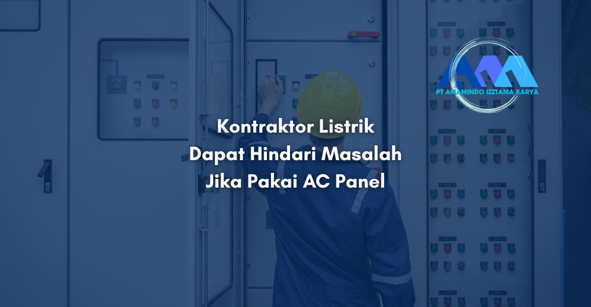 gambar kontraktor listrik cek panel
